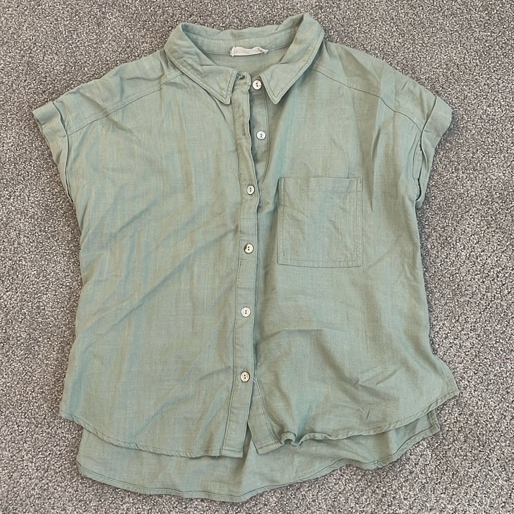Altar’d State Button Down Top